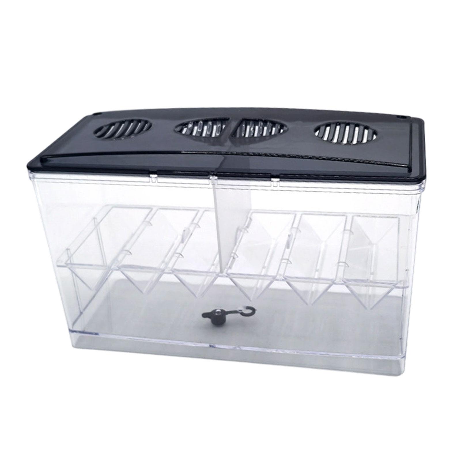 Box Fish In Aquarium - صندوق عزل تربية الأسماك العائمة قابل