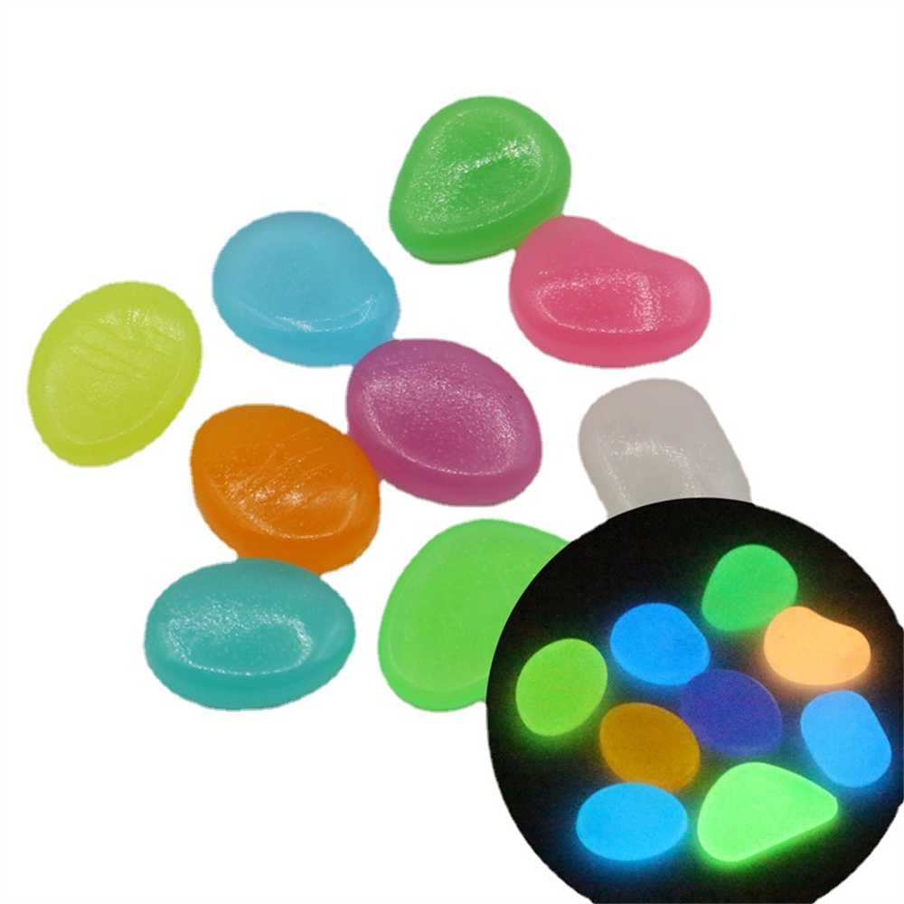 Aquarium Fish Glow In The Dark - حصى حصى مضيء لتزيين حوض الأسماك