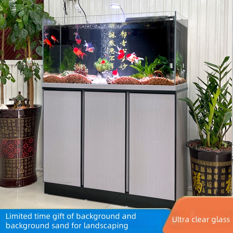 Aquarium Fish Low Maintenance - حوض أسماك زجاجي جديد فائق الوضوح