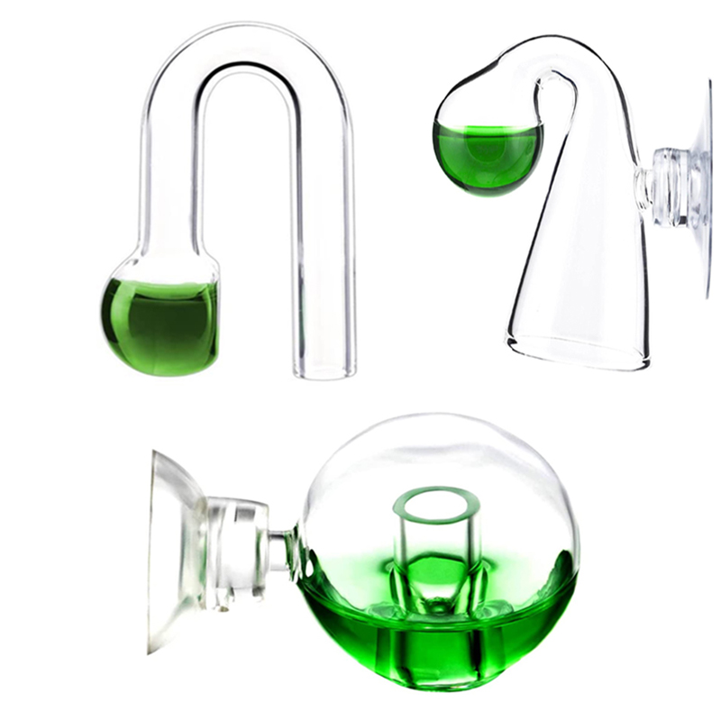 Aquarium Fish Buy - زجاج منتشر CO2 قطرة مدقق حوض