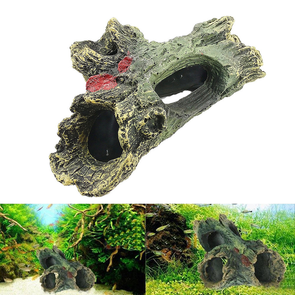 ديكور جديد على شكل جذع شجرة من - مراجعة Aquarium Fish Low Maintenance وسعره
