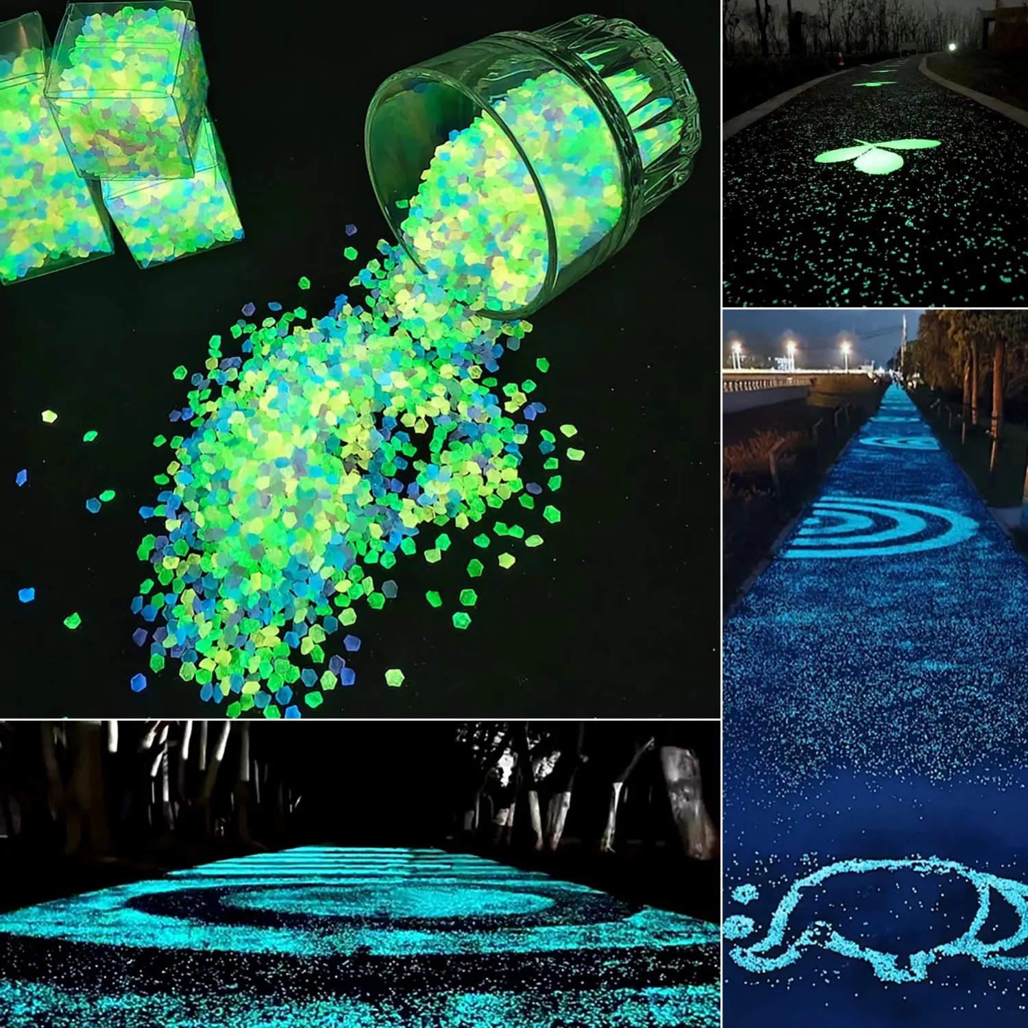 50 جرام/كيس رمل مضيء للديكور 3 - مراجعة Aquarium Fish Glow In The Dark وسعره