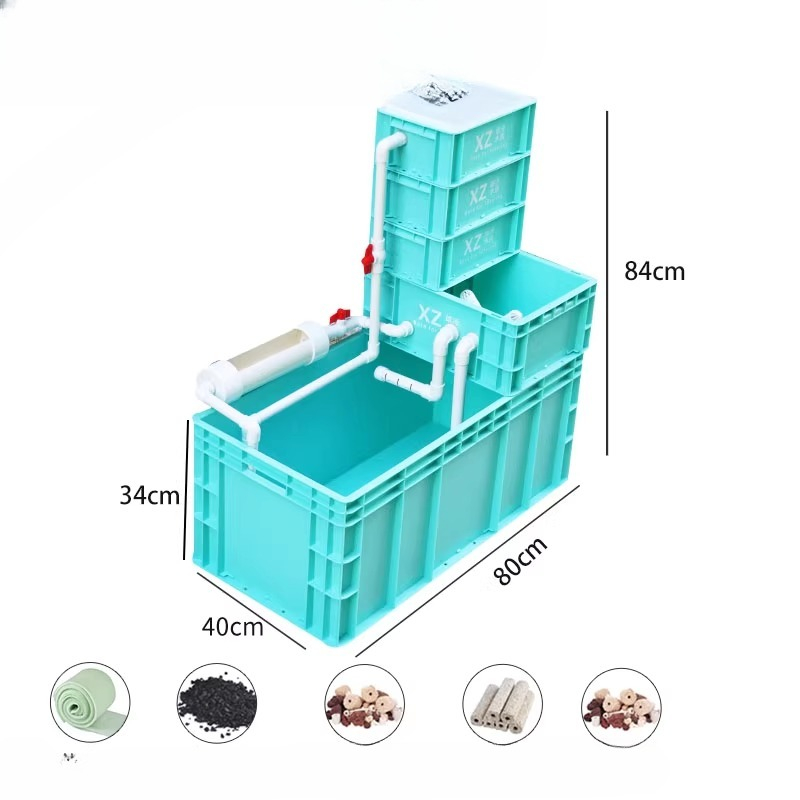 حوض سلاحف مع فلتر مدمج، مأوى ب - مراجعة Aquarium Fish Low Maintenance وسعره