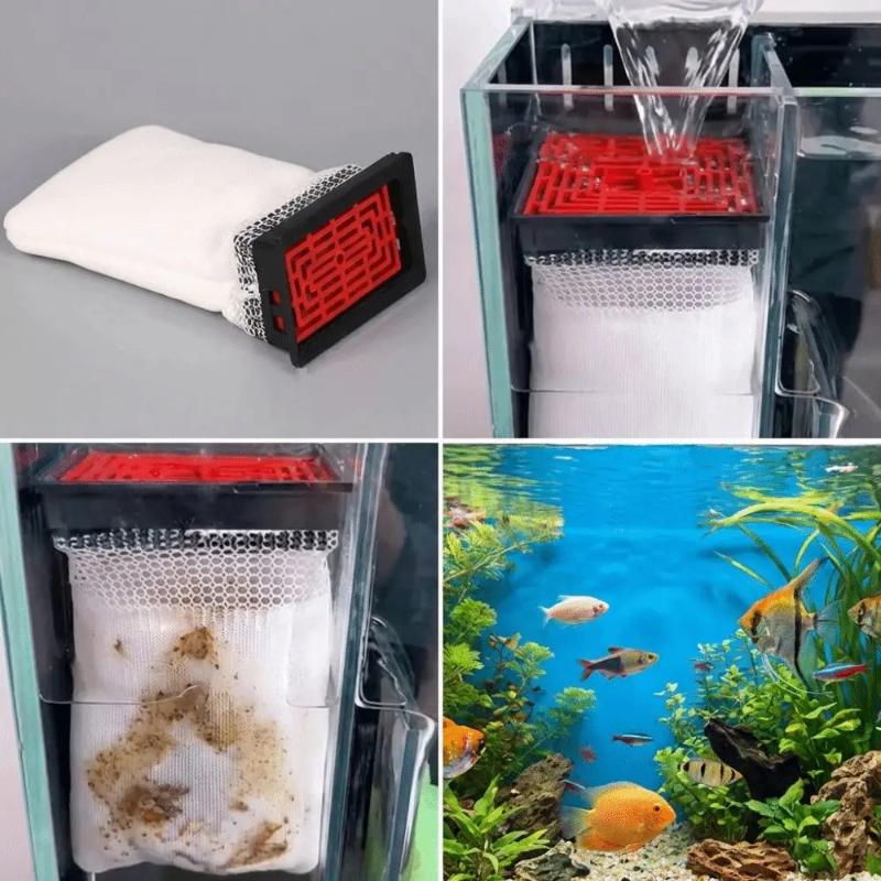 كيس فلتر حوض السمك، نظام ترشيح - مراجعة Box Fish In Aquarium وسعره
