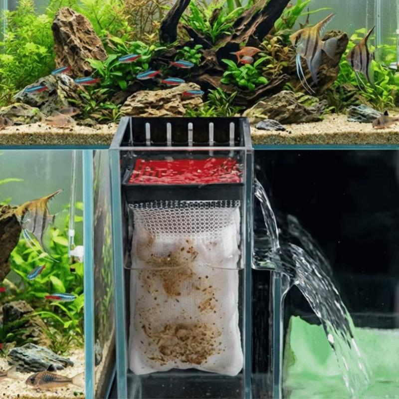 كيس فلتر حوض السمك، نظام ترشيح - مراجعة Box Fish In Aquarium وسعره
