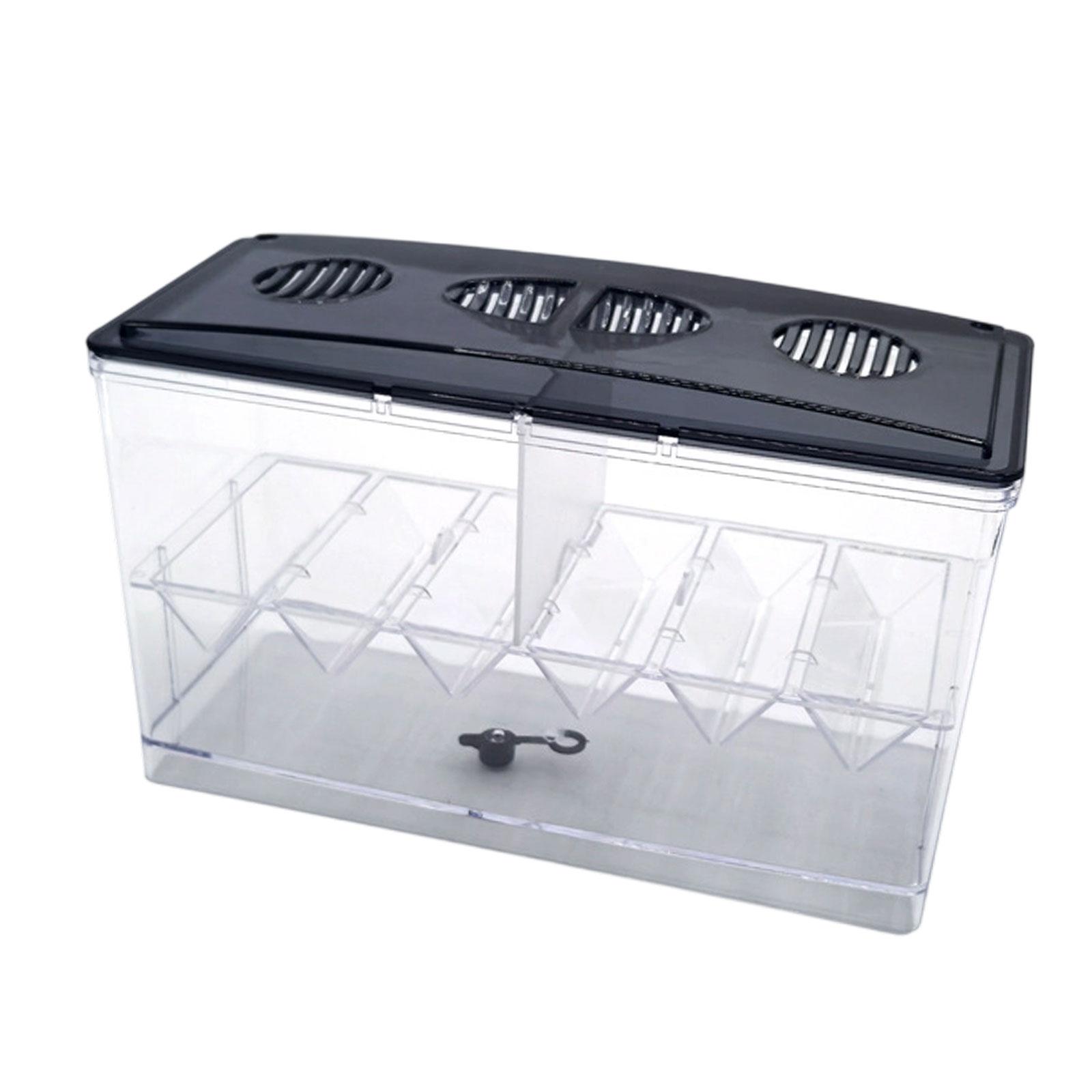 صندوق عزل تربية الأسماك العائم - مراجعة Box Fish In Aquarium وسعره