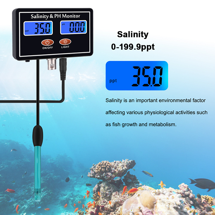جهاز مراقبة درجة الحموضة والمل - مراجعة Aquarium Fish In Online وسعره