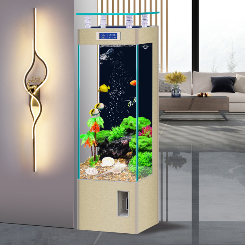 زجاج فائق الوضوح صغير إلى متوس - مراجعة Aquarium Fish Low Maintenance وسعره