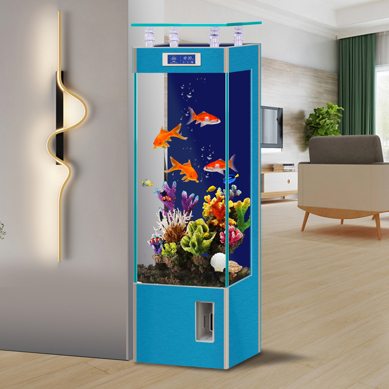 زجاج فائق الوضوح صغير إلى متوس - مراجعة Aquarium Fish Low Maintenance وسعره