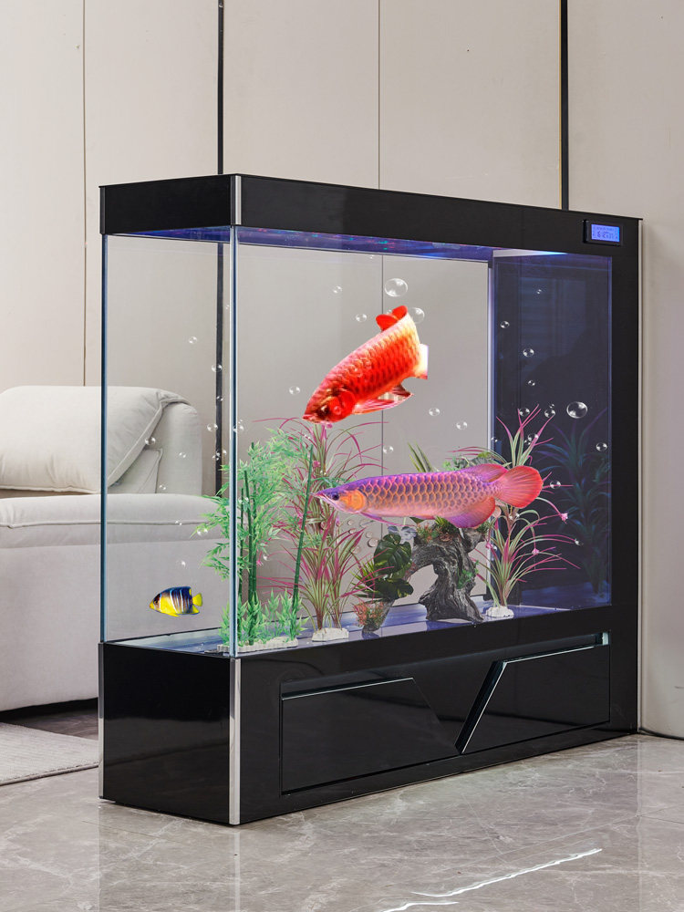 حوض أسماك زجاجي فائق الوضوح قا - مراجعة Aquarium Fish Low Maintenance وسعره